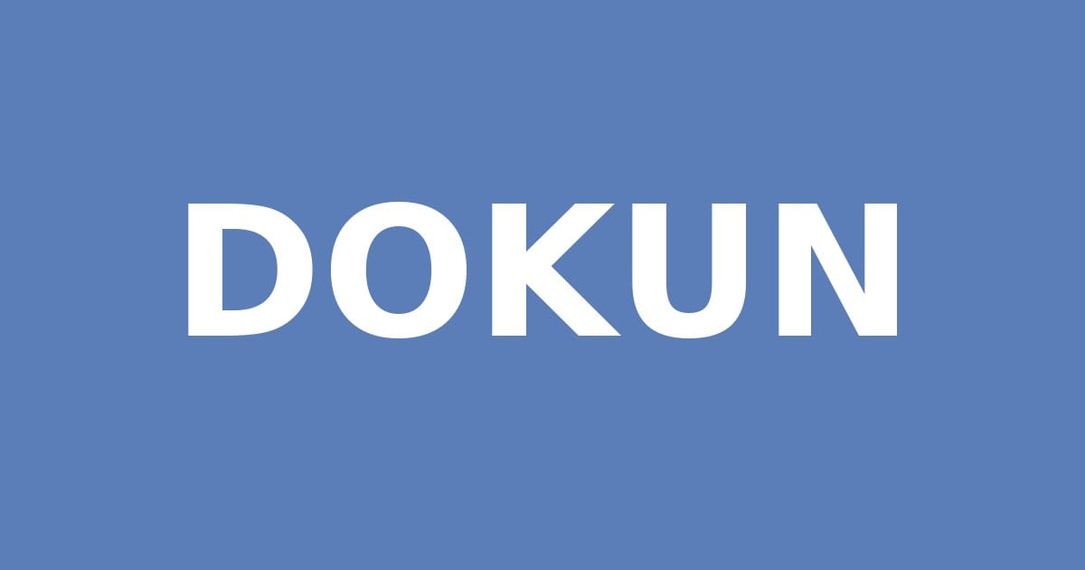 Dokun sloganı görseli