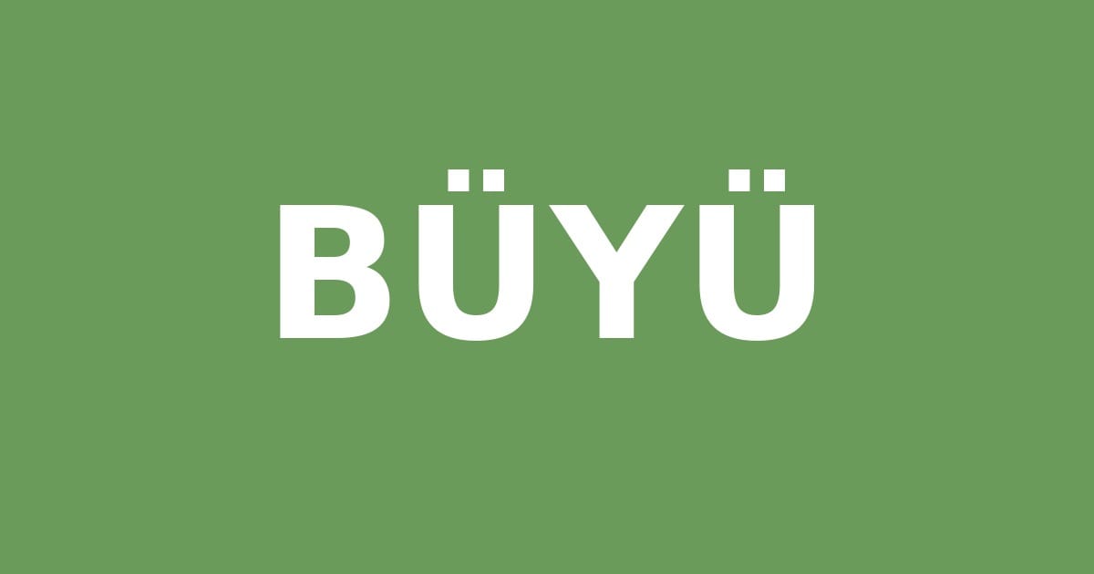 BÜYÜ — Özgün Çocuklar slogan kartı