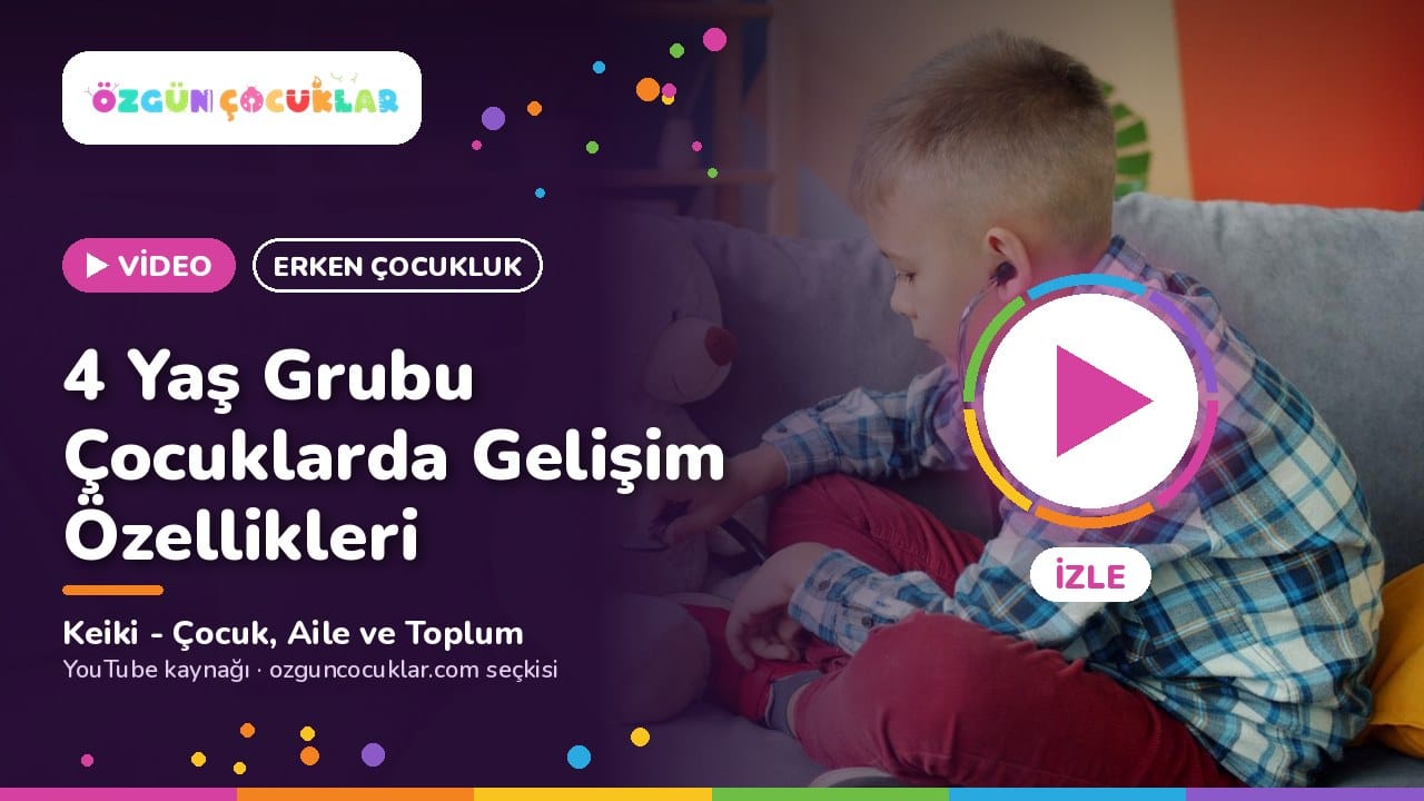 Video kapağı: 4 Yaş Grubu Çocuklarda Gelişim Özellikleri, Keiki - Çocuk, Aile ve Toplum
