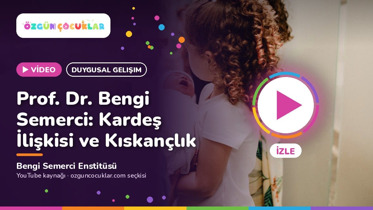 Video kapağı: Prof. Dr. Bengi Semerci: Kardeş İlişkisi ve Kıskançlık, Bengi Semerci Enstitüsü